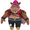 Mattel Teenage Mutant Ninja Turtles: Mutant Mayhem Bebop Plush Toy, 8 in Soft Stuffed Animal, Movie-Inspired Character Figure, Ages 3+